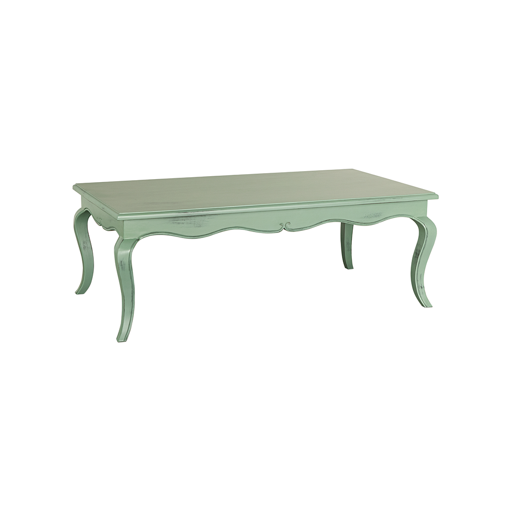 ELODIE - Coffee table L125 x W70 - Patina mint