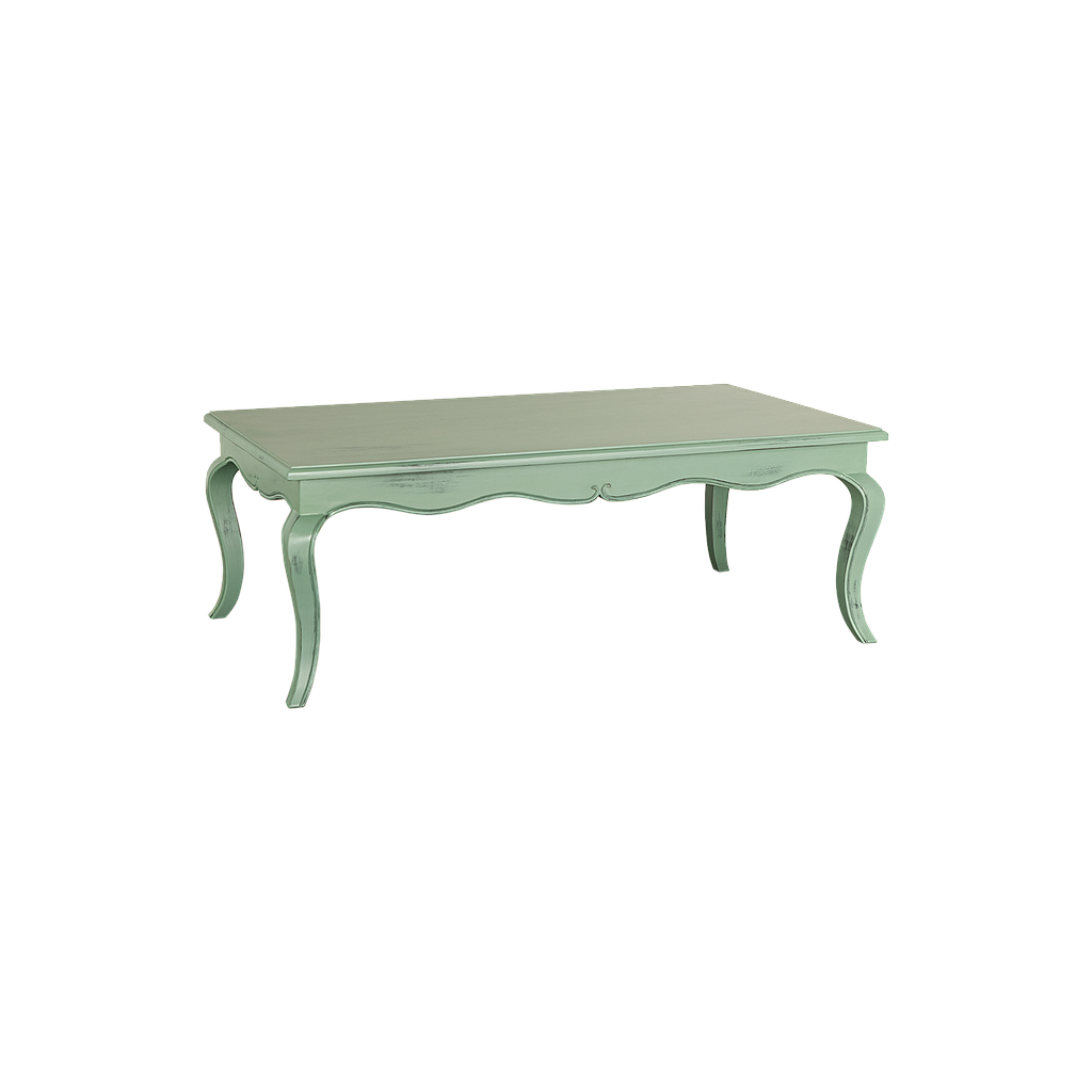 ELODIE - Coffee table L125 x W70 - Patina mint