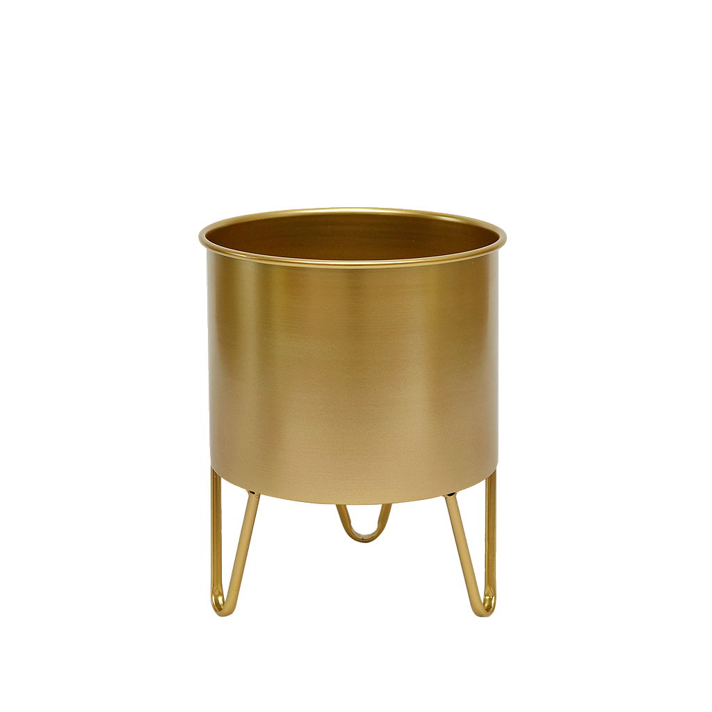 Planter Diam. 21 x H32 - Gold