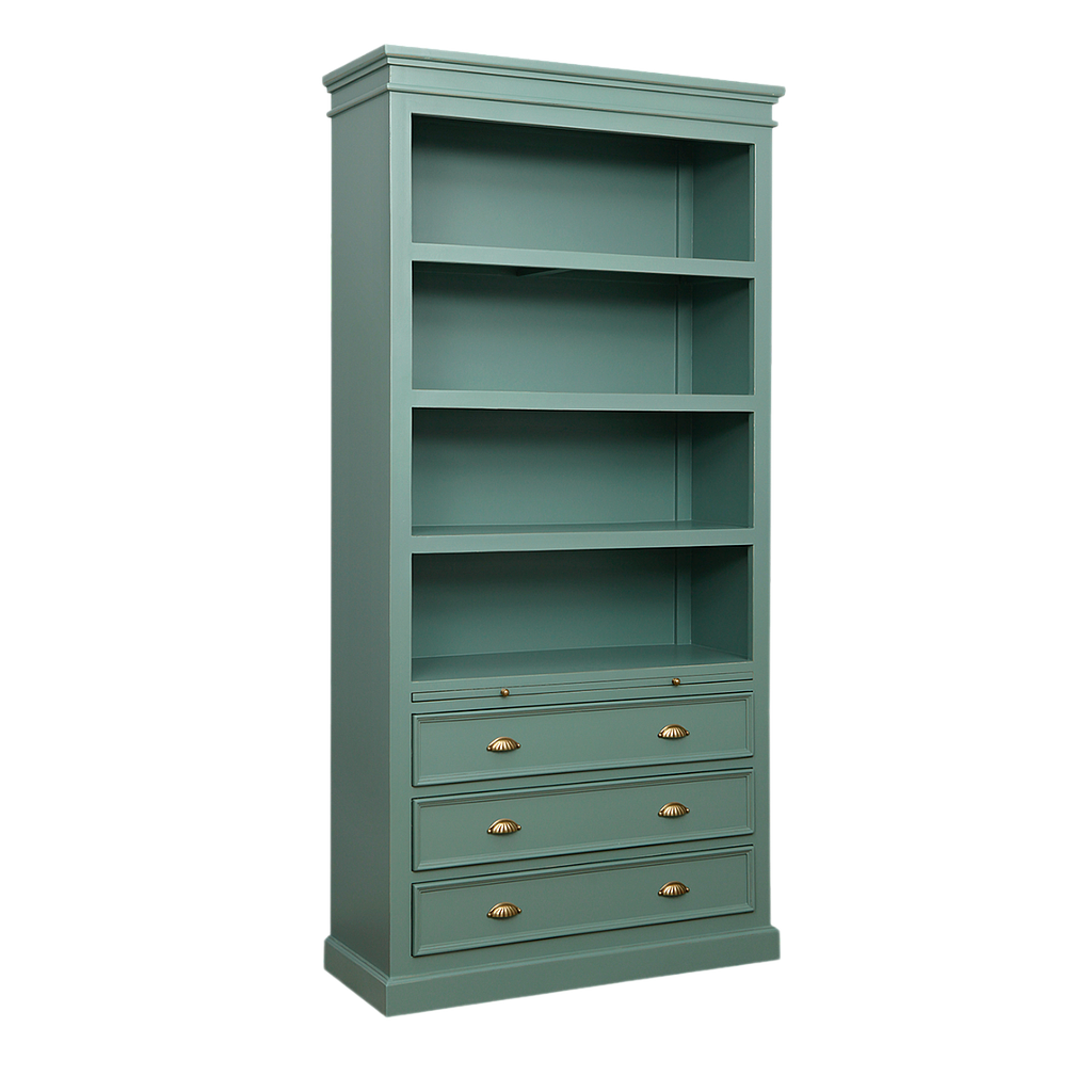 CALANQUE - Bookcase L103 x H210 - Brocante mint