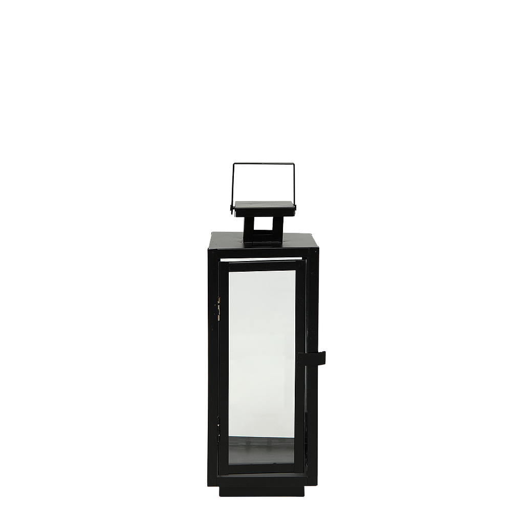 ZEI - Rectangular lantern H30 - Black