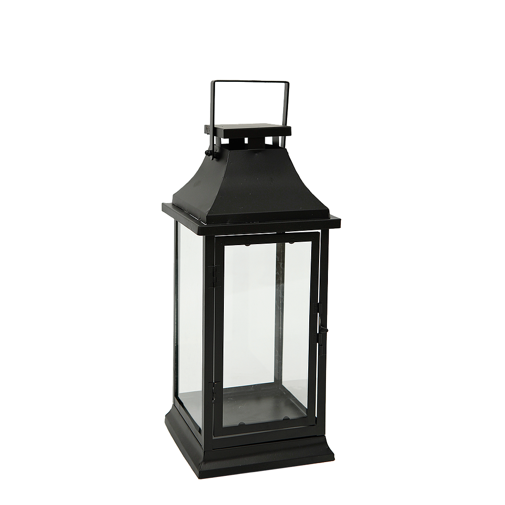 CHIBA - Metal lantern H39 - Black