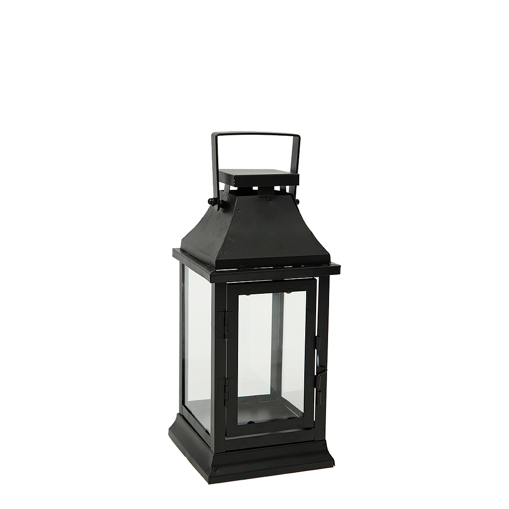 CHIBA - Metal lantern H26 - Black