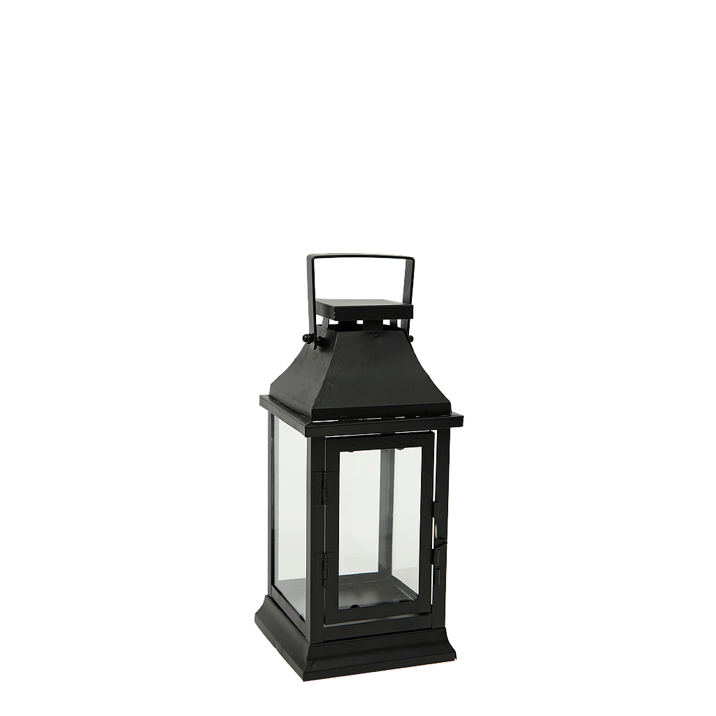 CHIBA - Metal lantern H26 - Black