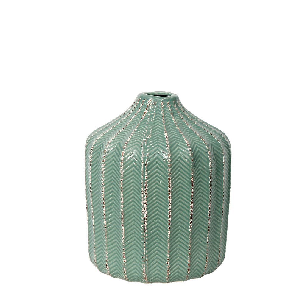 PETRIGO - Ceramic vase H23 - Mint green or White