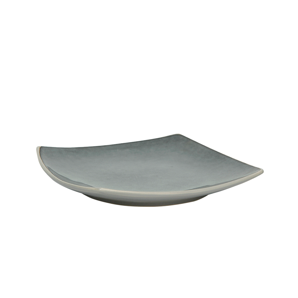 Ceramic square plate L19 - Multicolor