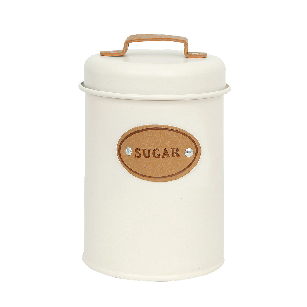 Kitchen storage canister Diam.10 x H16 - White