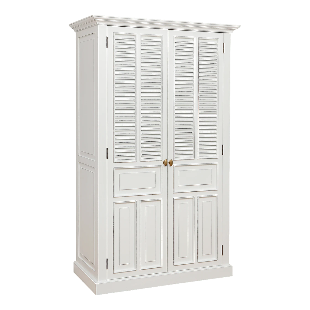 MERRYL - Wardrobe L120 x H200 - Brocante white