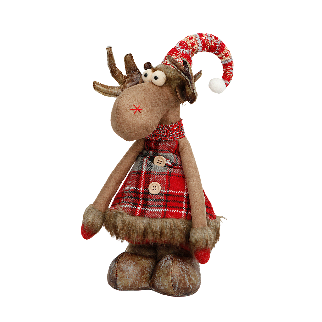 MAGNUS - Christmas deer doll H45