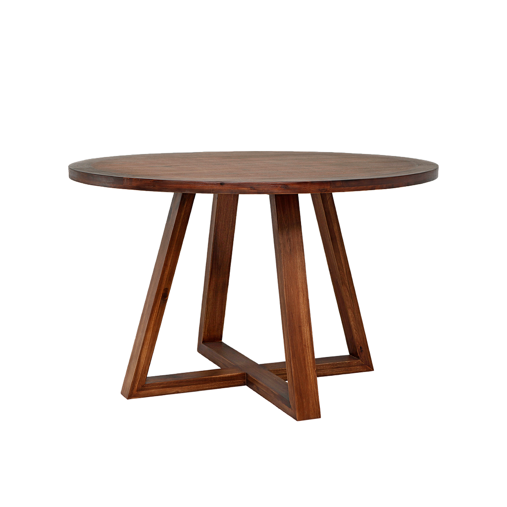 MICHA - Dining table Diam.120 x H75 - Washed antic