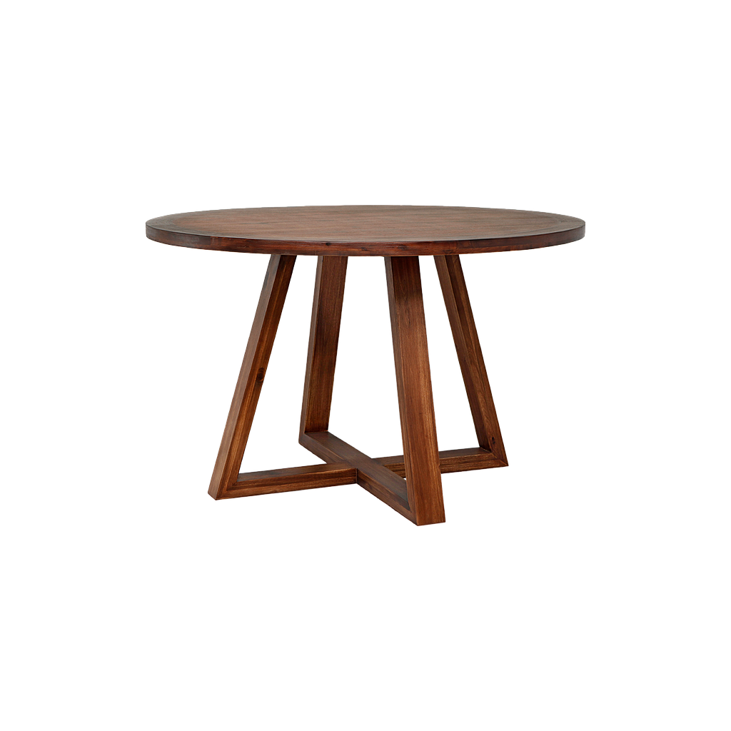 MICHA - Dining table Diam.120 x H75 - Washed antic