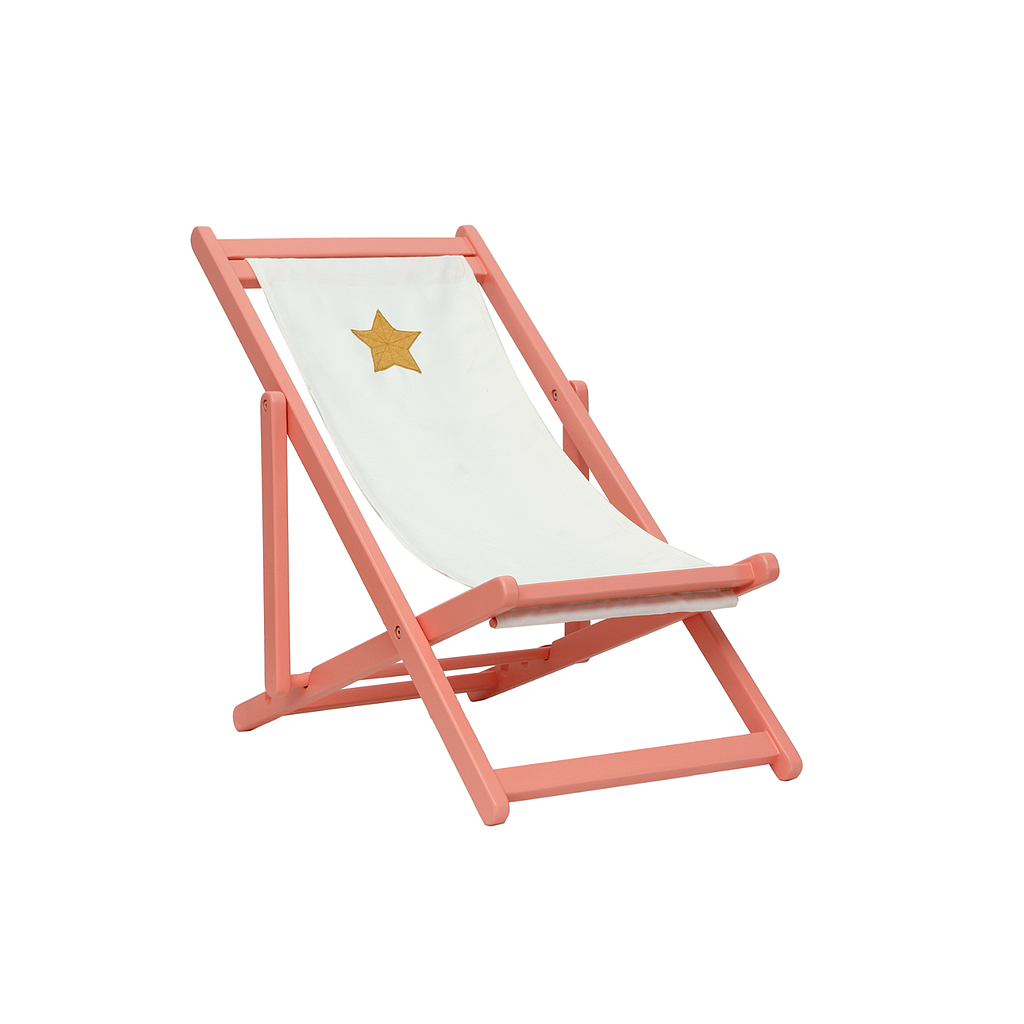 STAR - Kids Lounger - Shell pink