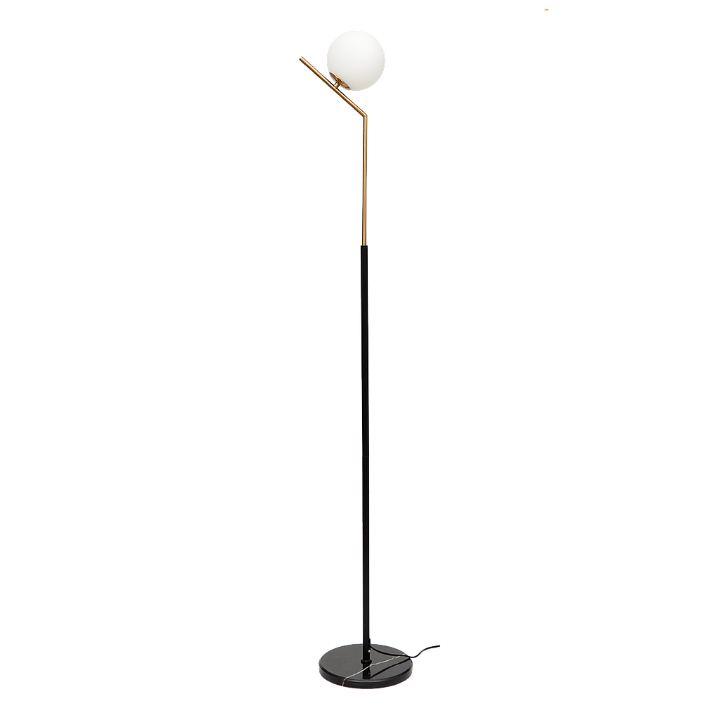 ALTIERI - Floor Lamp H167 - Black and Gold
