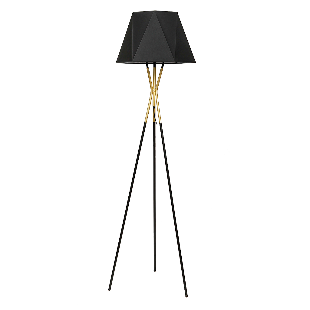 TEGAN - Tripod floor lamp H160 - Black