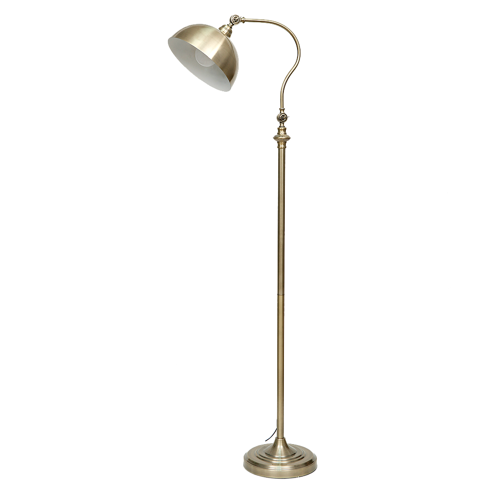 ZIEMER - Metal floor lamp H155 - Bronze