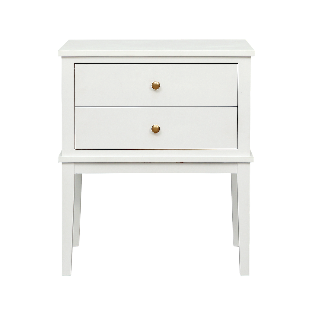 ALESSIO - Bedside table H65 - White