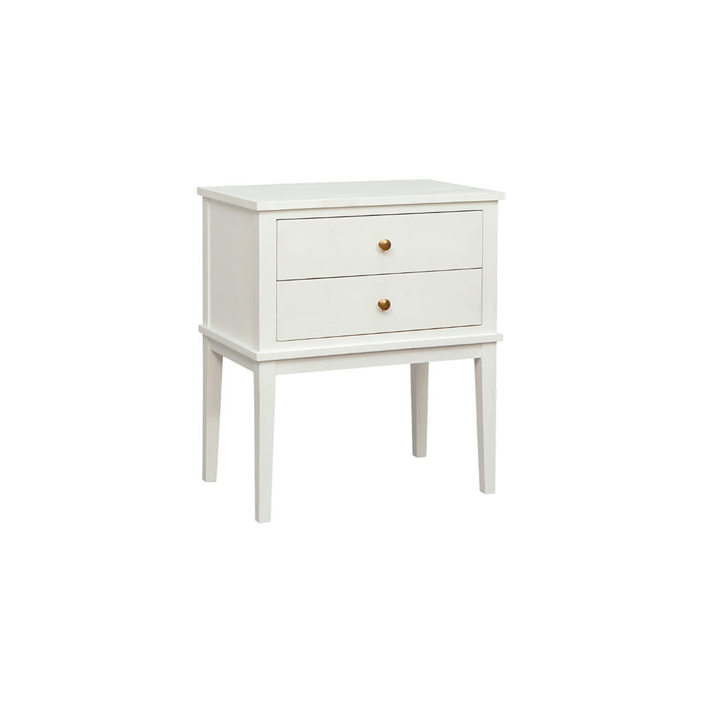 ALESSIO - Bedside table H65 - White