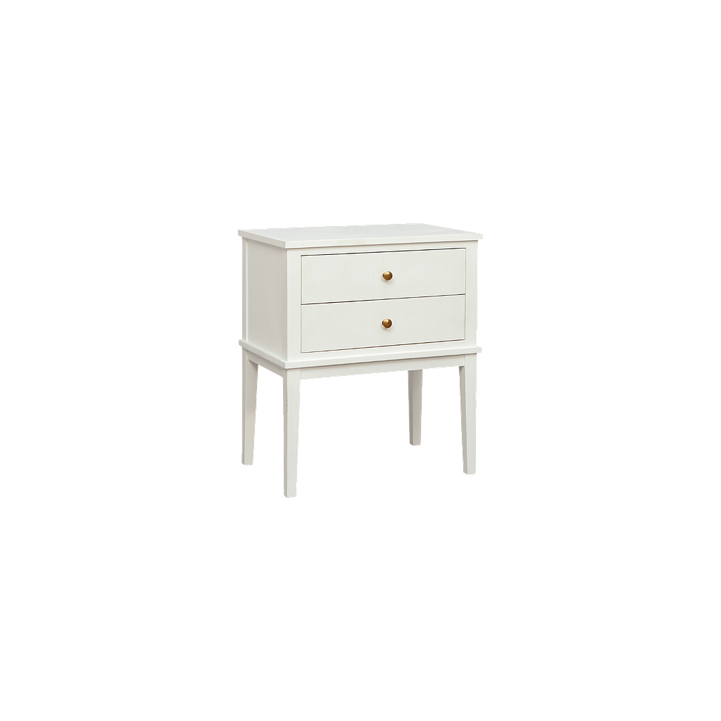 ALESSIO - Bedside table H65 - White