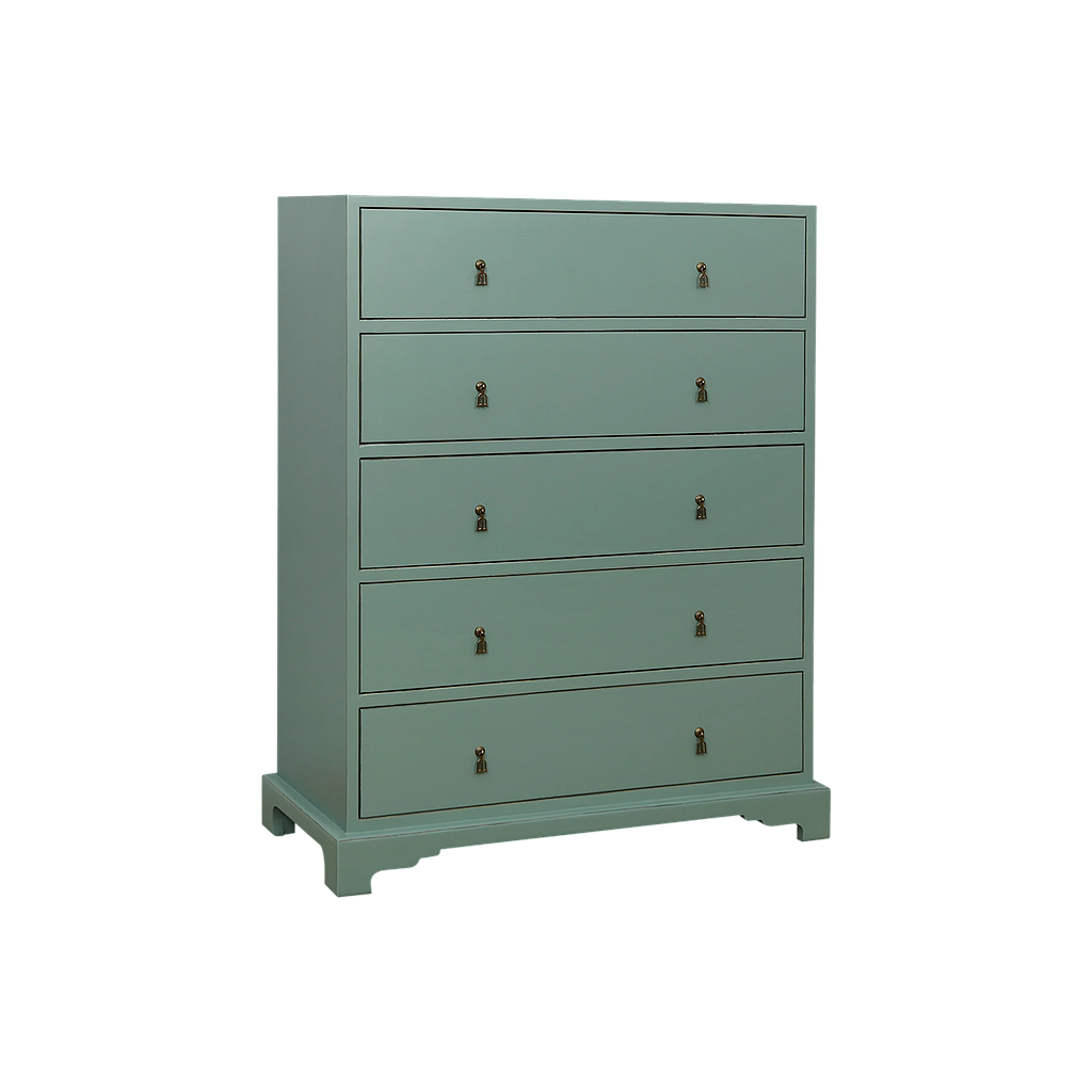 NANKIN - Chest of drawers L105 x H130 - Brocante mint