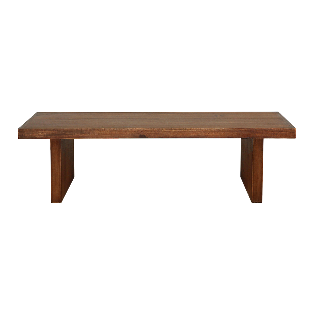 SETO - Coffee table L130 x H36 - Washed antic