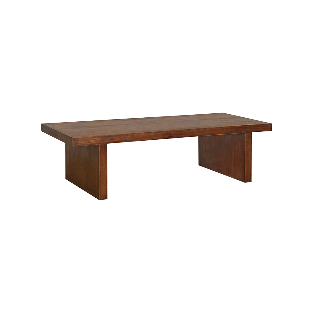 SETO - Coffee table L130 x H36 - Washed antic