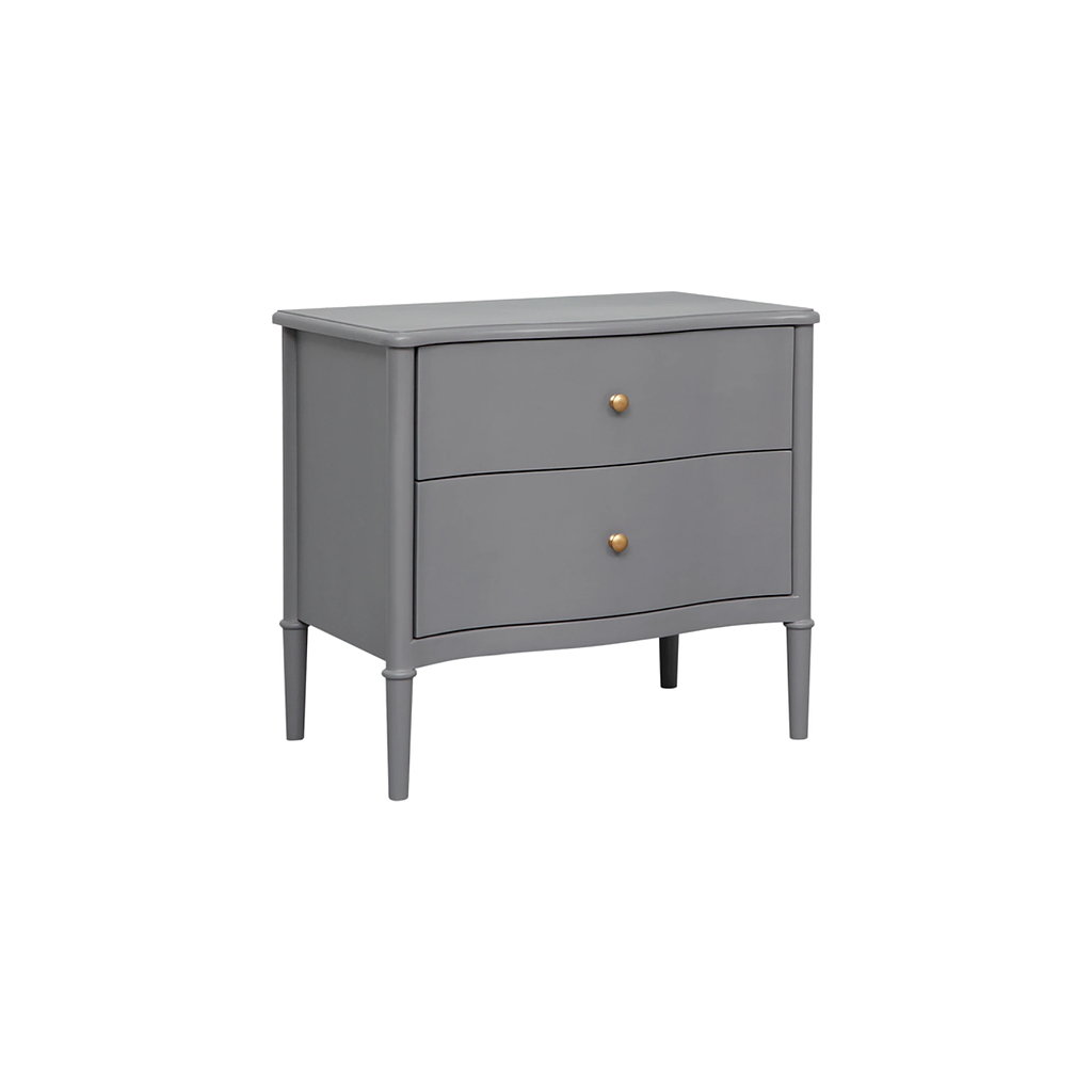 TESSA - Bedside table H60 - Pearl grey