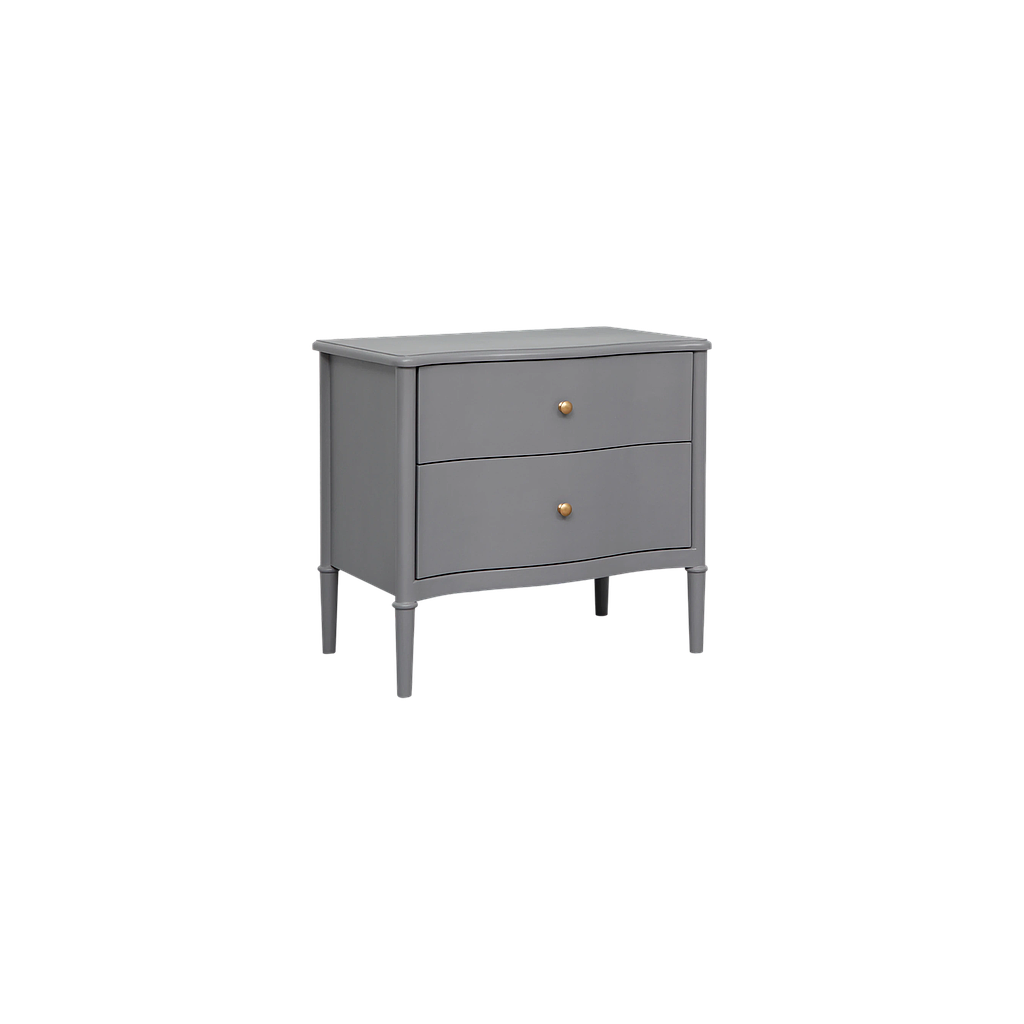 TESSA - Bedside table H60 - Pearl grey