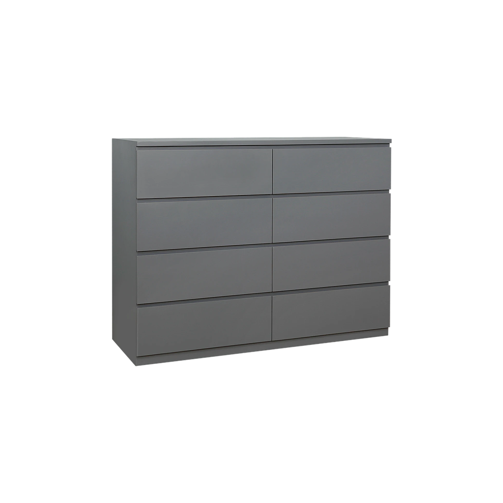 TIAGO - Chest of drawers L142 x H110 - Brocante pearl grey