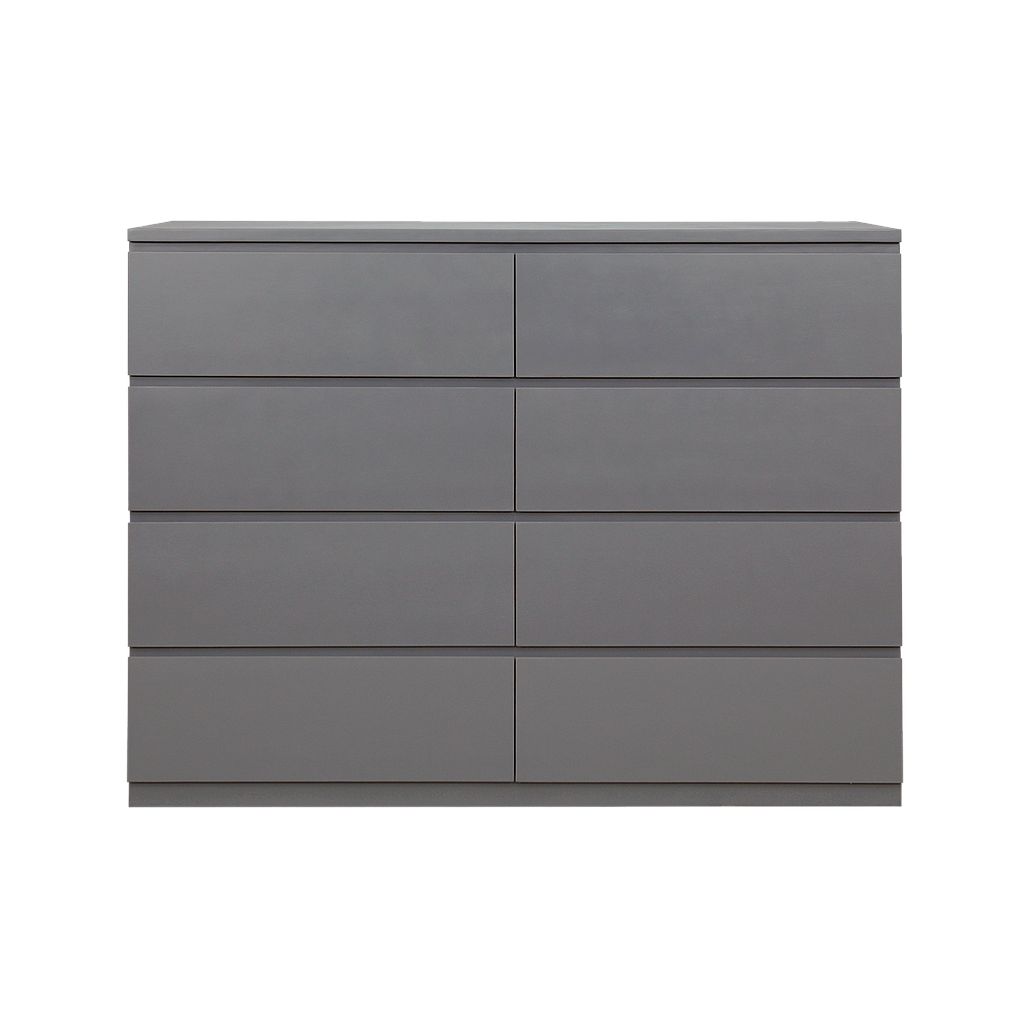 TIAGO - Chest of drawers L142 x H110 - Brocante pearl grey