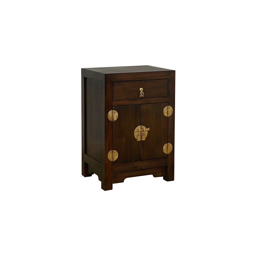 XIAN - Bedside table H62 - Mokka