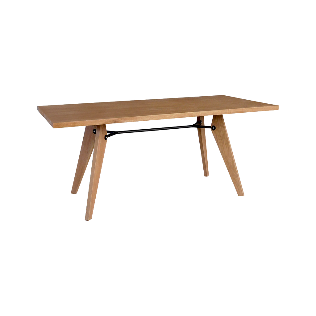 JEAN - Dining table L200 x W100 - Natural oak