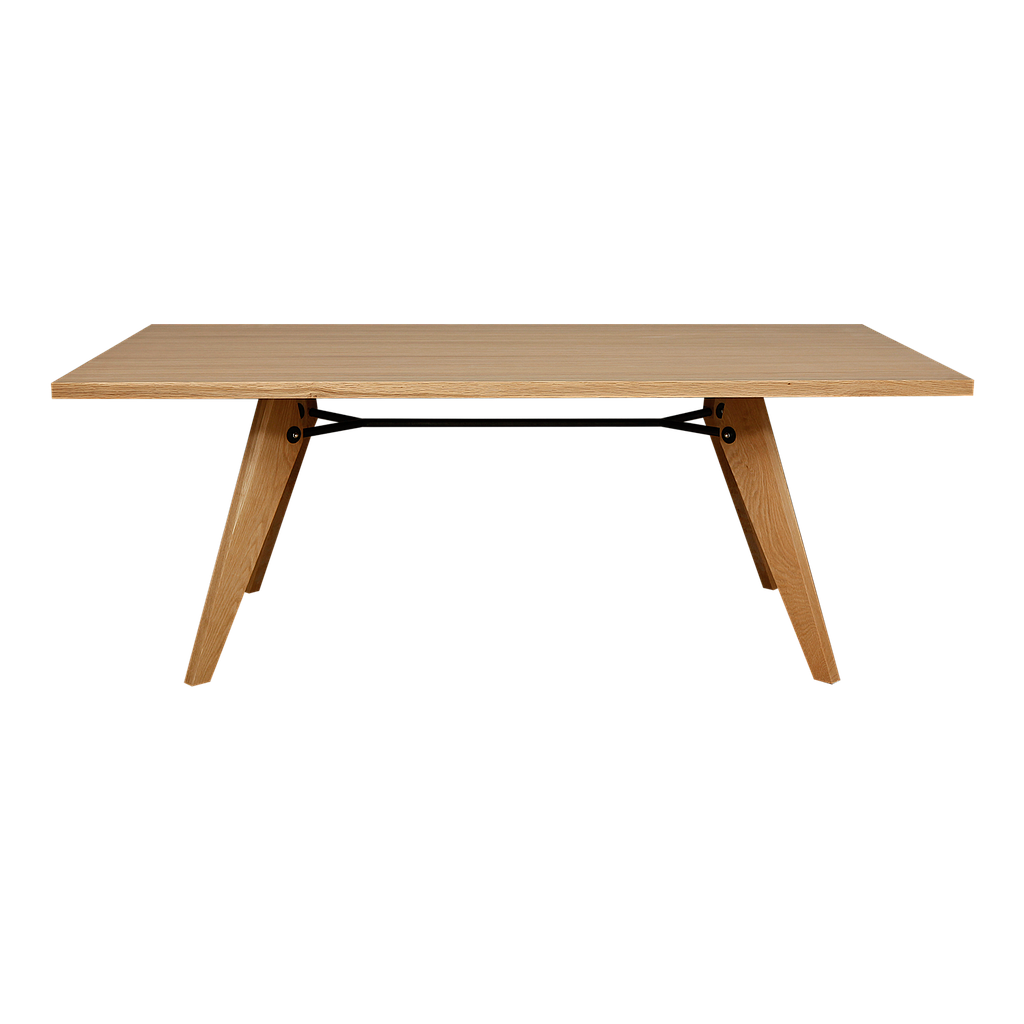 JEAN - Dining table L200 x W100 - Natural oak