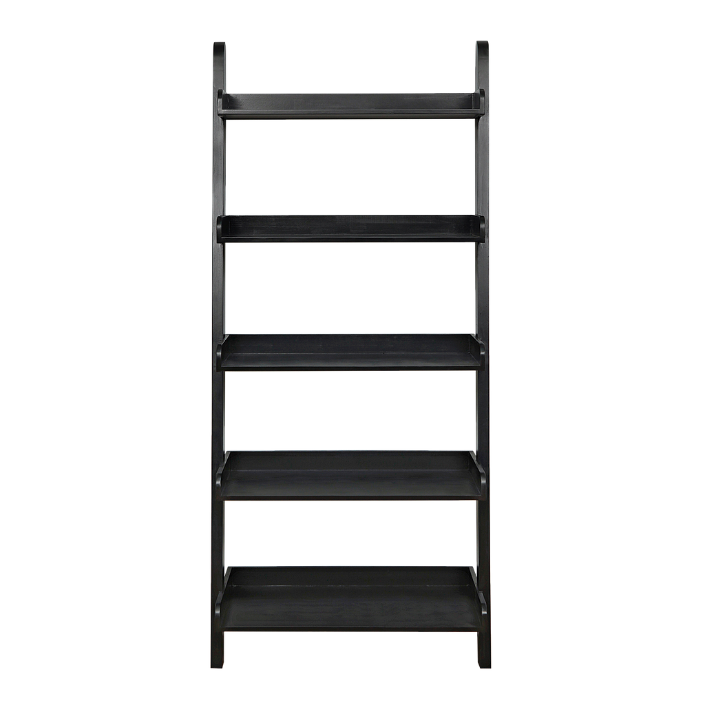 DRISS - Ladder Shelf L86 x H193 - Black