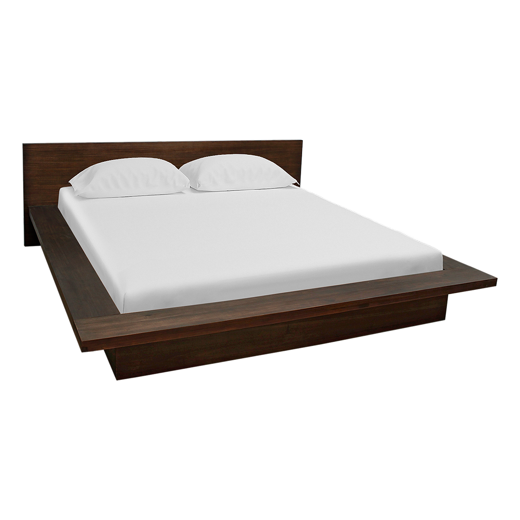 FUJI - King size bed 180x200 - Mokka