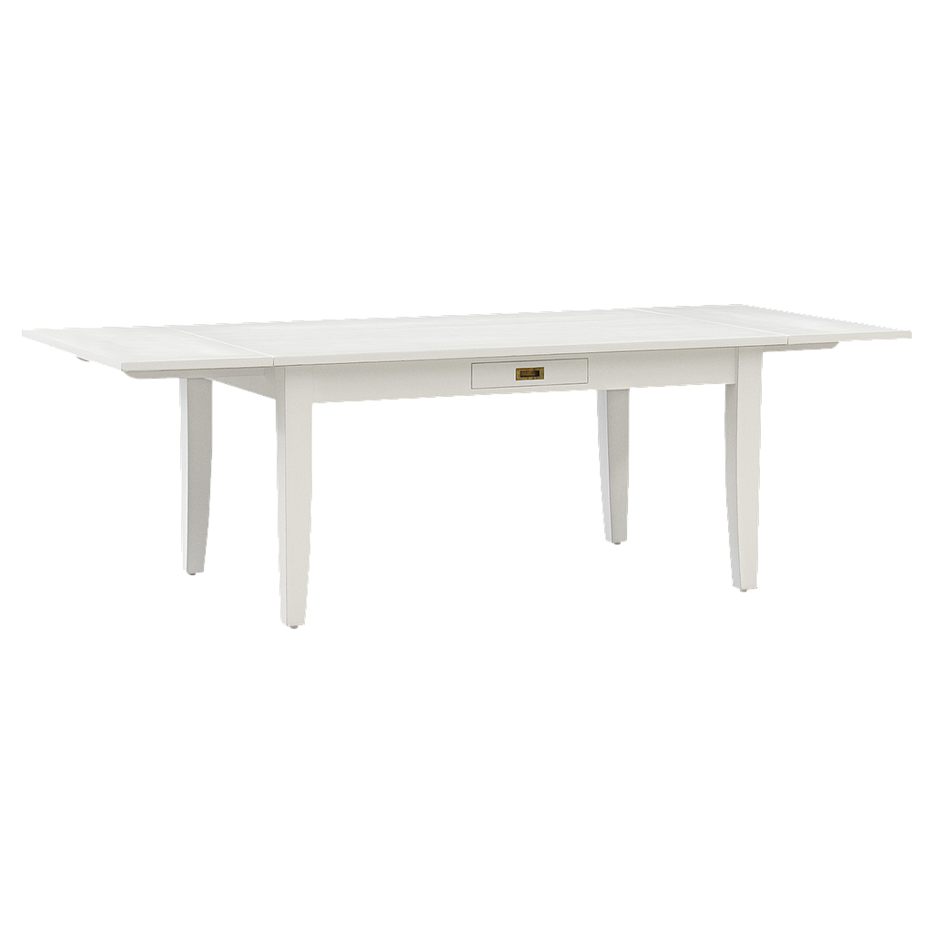 PROVENCE - Extendable Dining table L153/235 x 100 - Brocante white