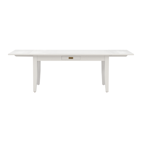 PROVENCE - Extendable Dining table L153/235 x 100 - Brocante white