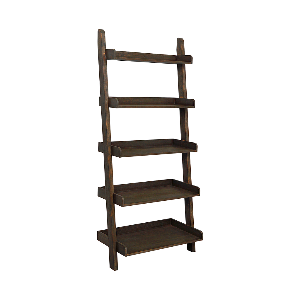 DRISS - Ladder Shelf L86 x H193 - Weathered acacia
