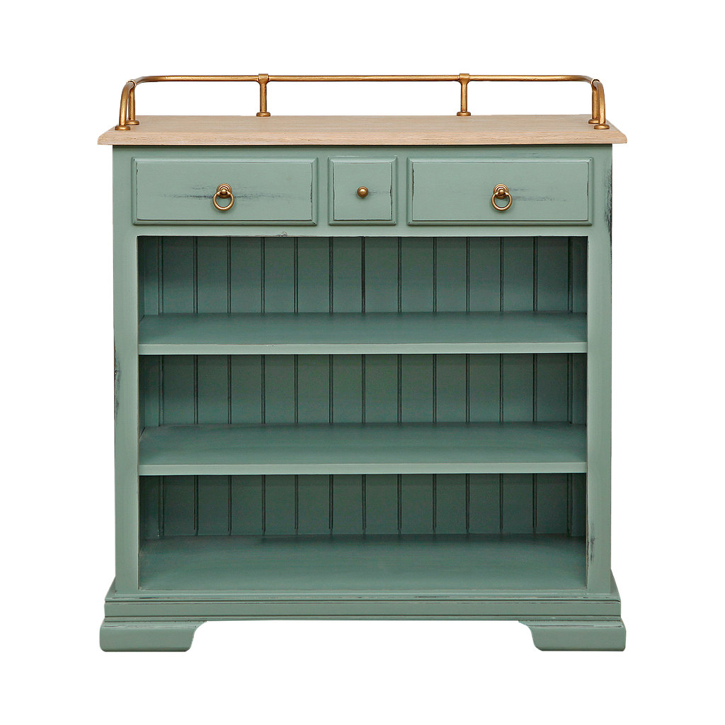 ISOLA - Kitchen unit L84 - Patina mint and Toffee
