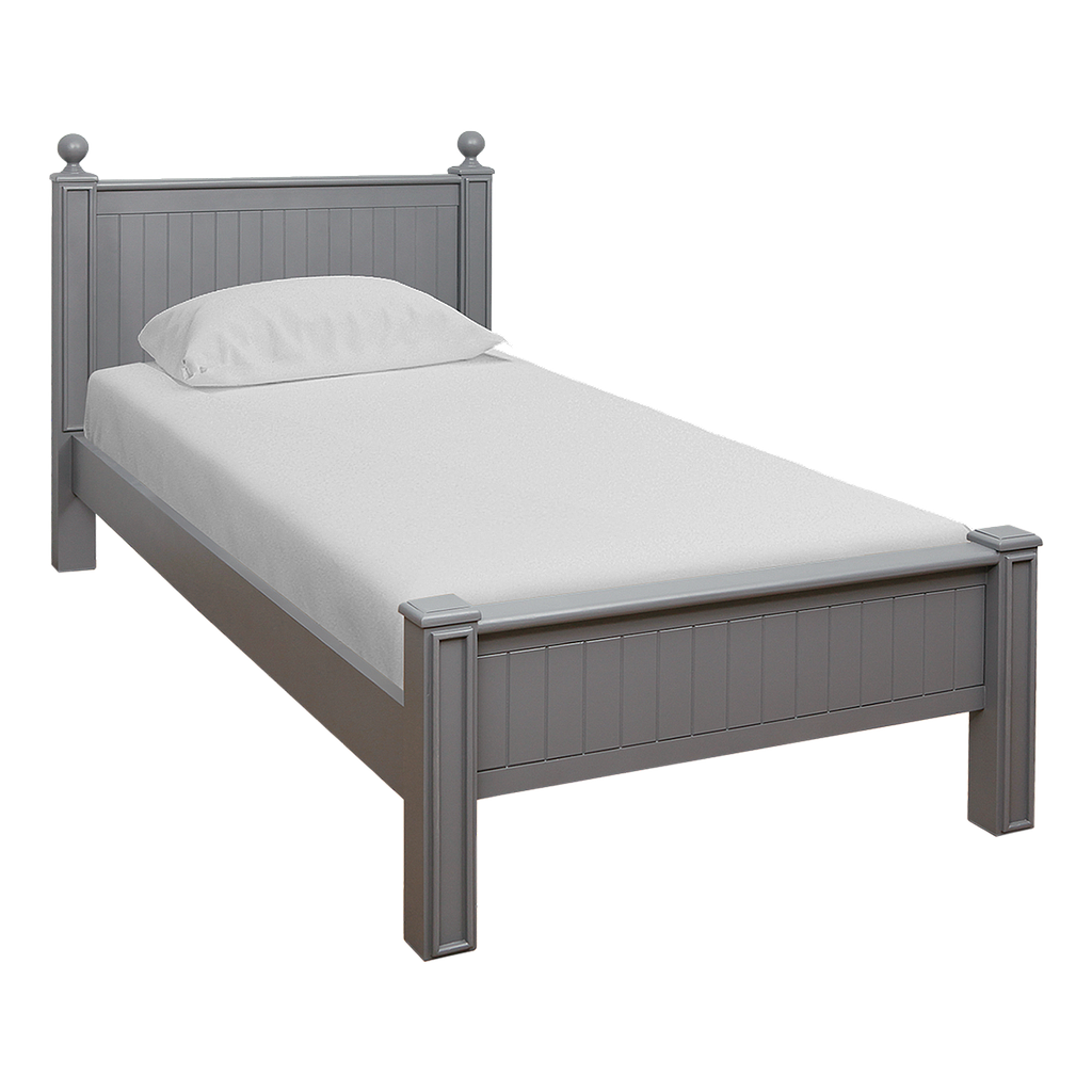 ALES - Single Bed 100x200 - Pearl grey