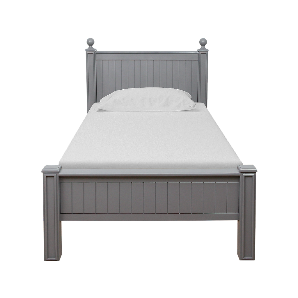 ALES - Single Bed 100x200 - Pearl grey