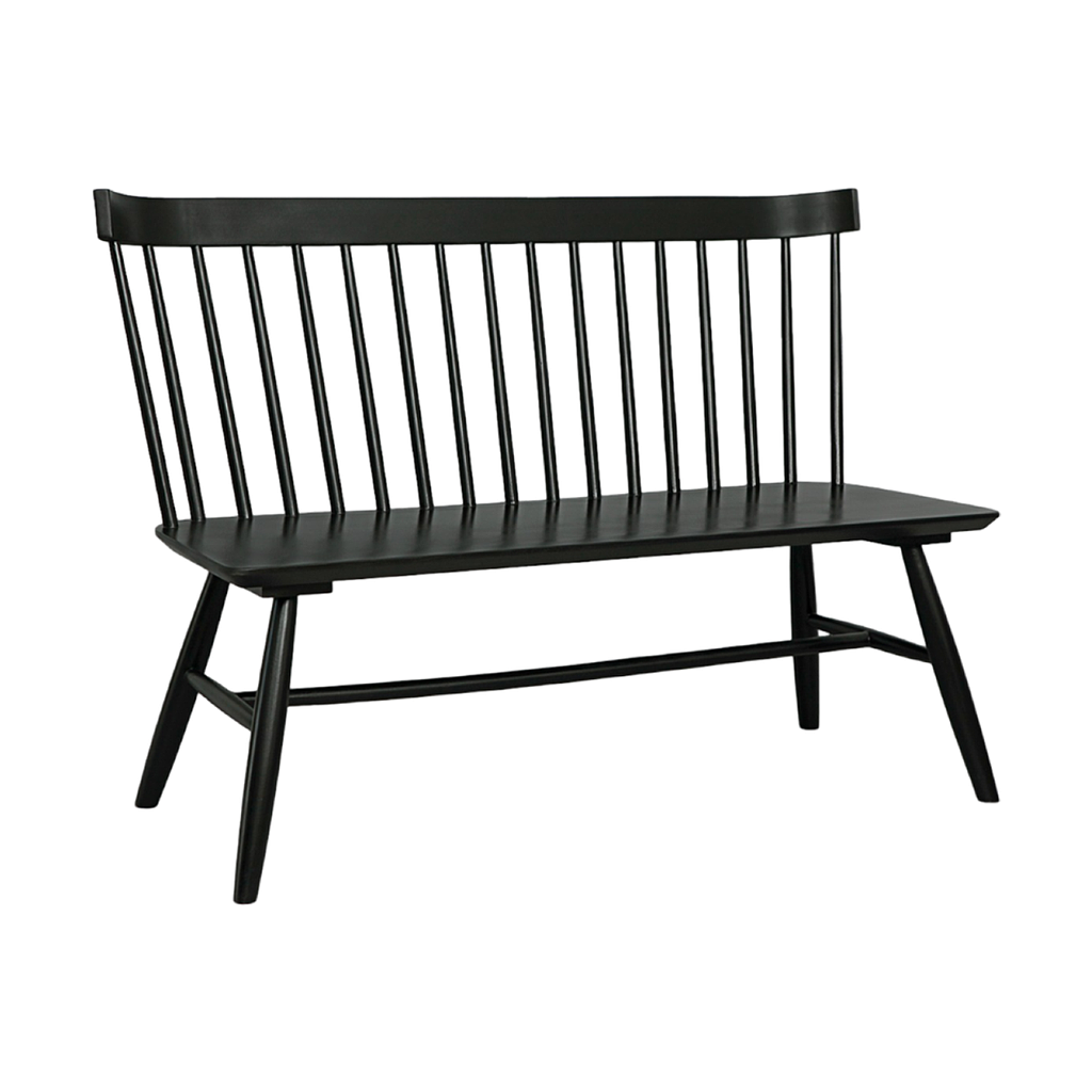 HELSINKI - Bench L130 - Black