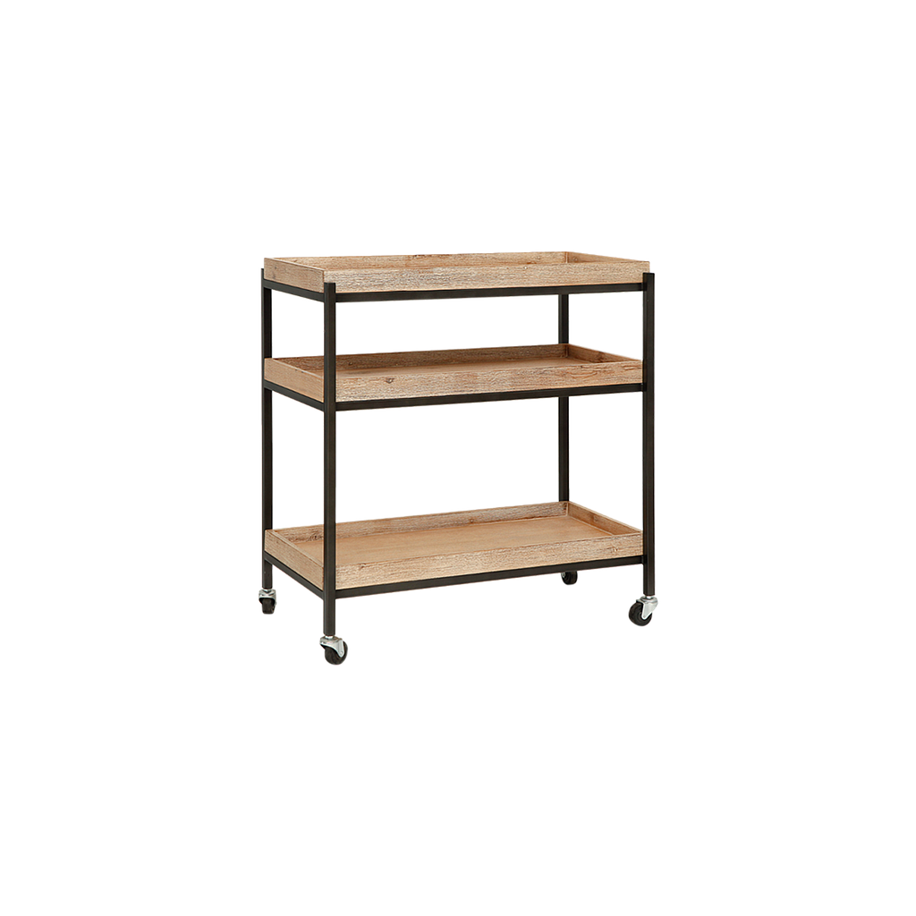 SHARKA - Trolley L80 x H85 - Vintage anthracite and Toffee