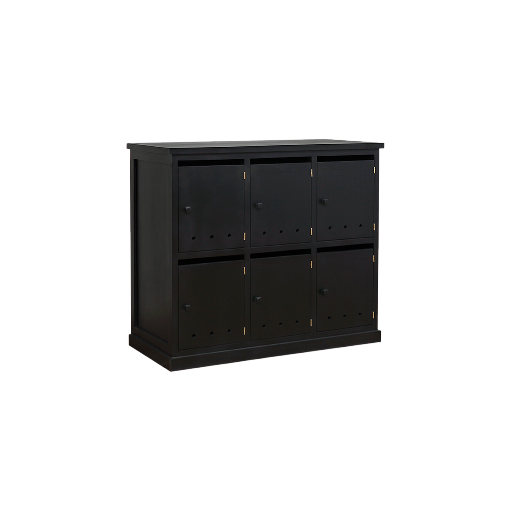 NAMUR - Shoe cabinet L97 x H85 - Black