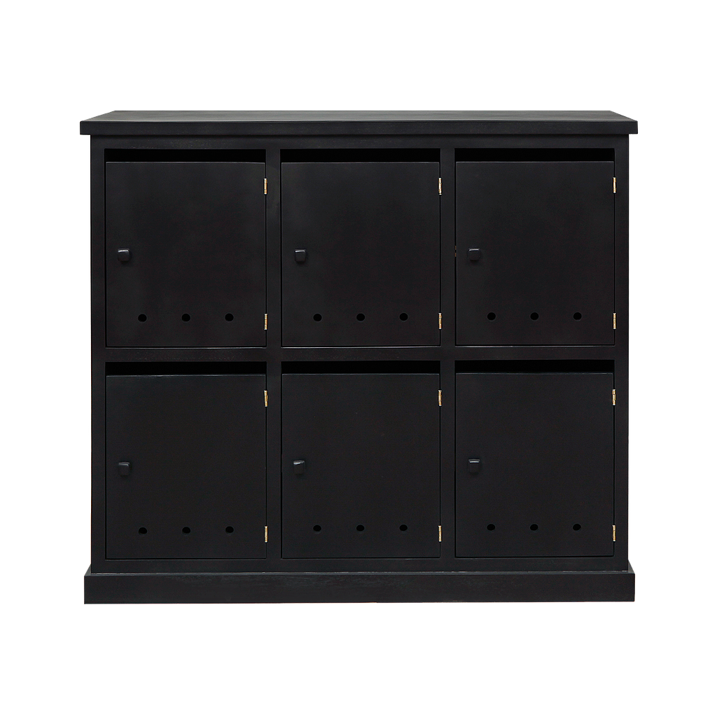 NAMUR - Shoe cabinet L97 x H85 - Black