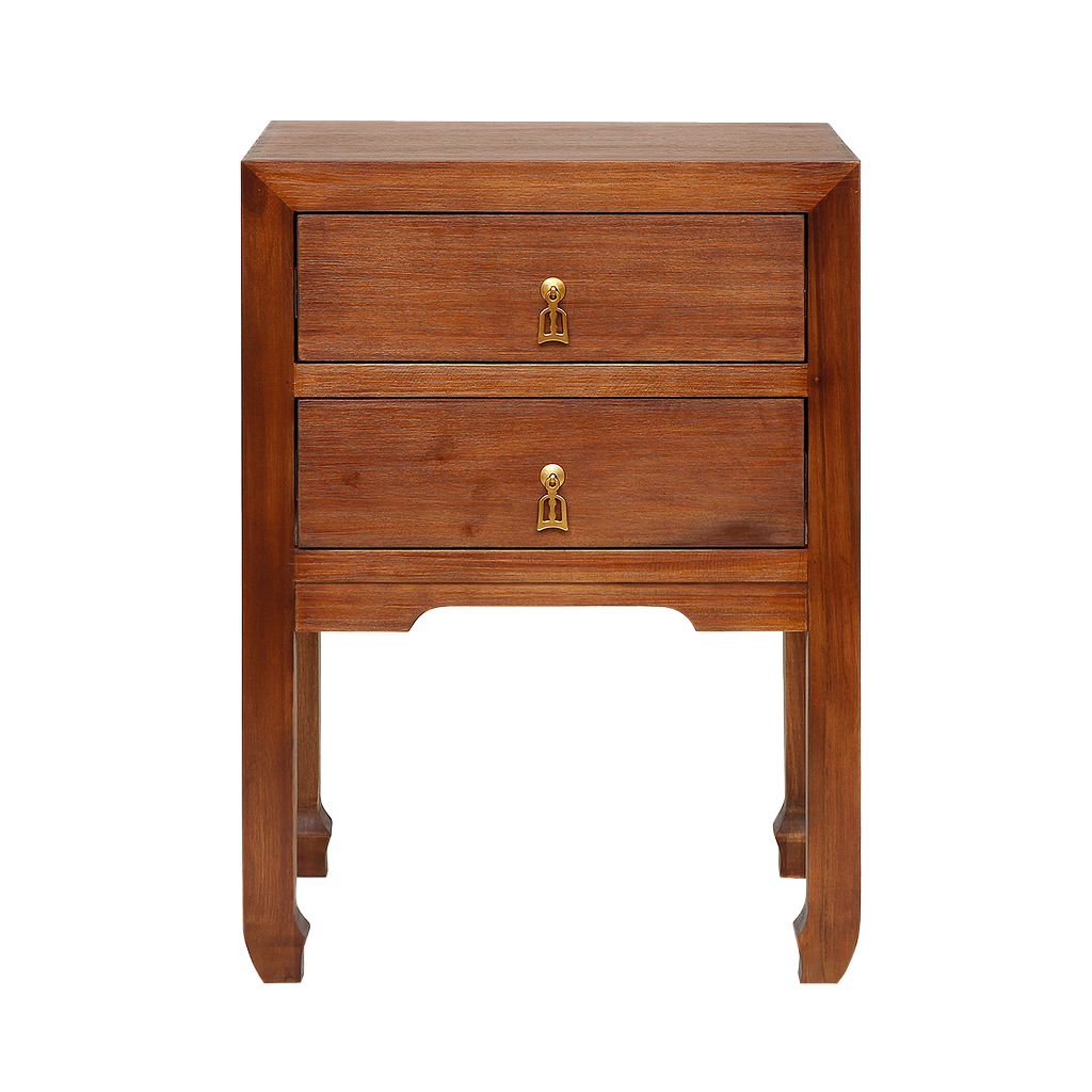 XIAN - Bedside table H65 - Washed antic