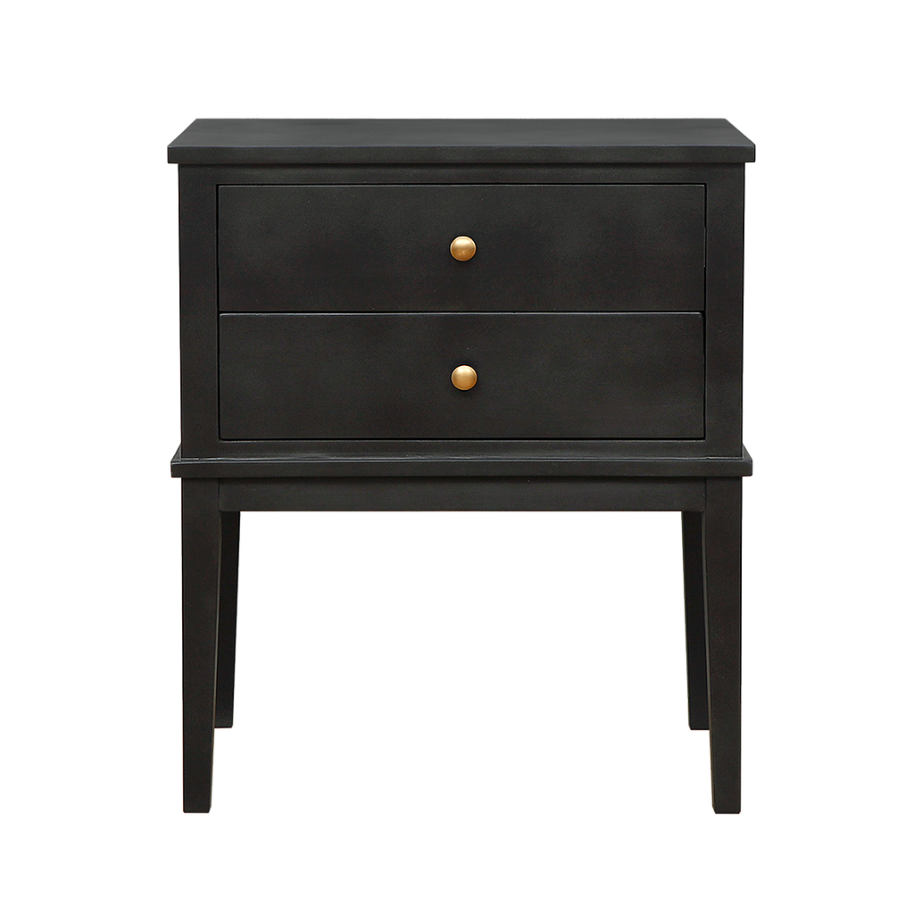 ALESSIO - Bedside table H65 - Black