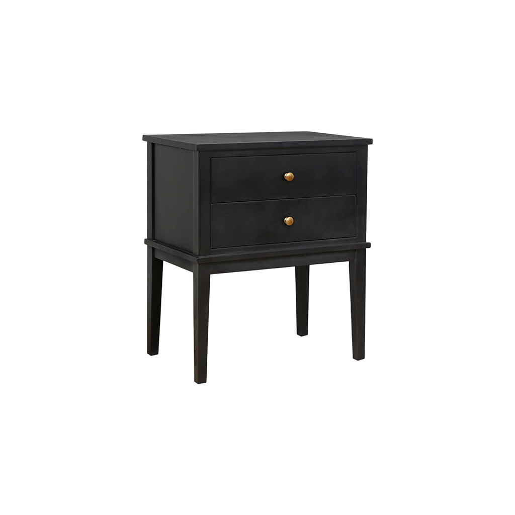 ALESSIO - Bedside table H65 - Black