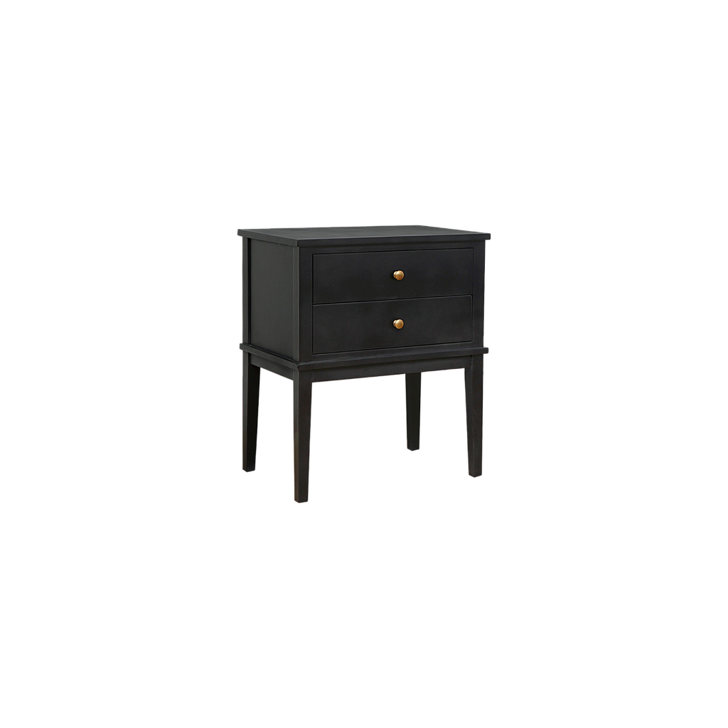 ALESSIO - Bedside table H65 - Black