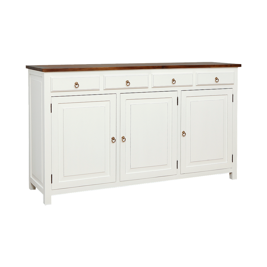 ALEX - Sideboard L173 - Brocante white and Washed antic