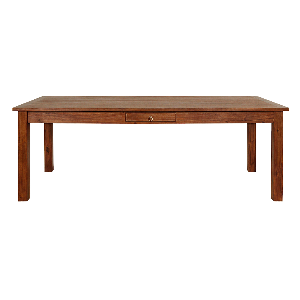 MALAGA - Dining table L200 x W100 - Washed antic